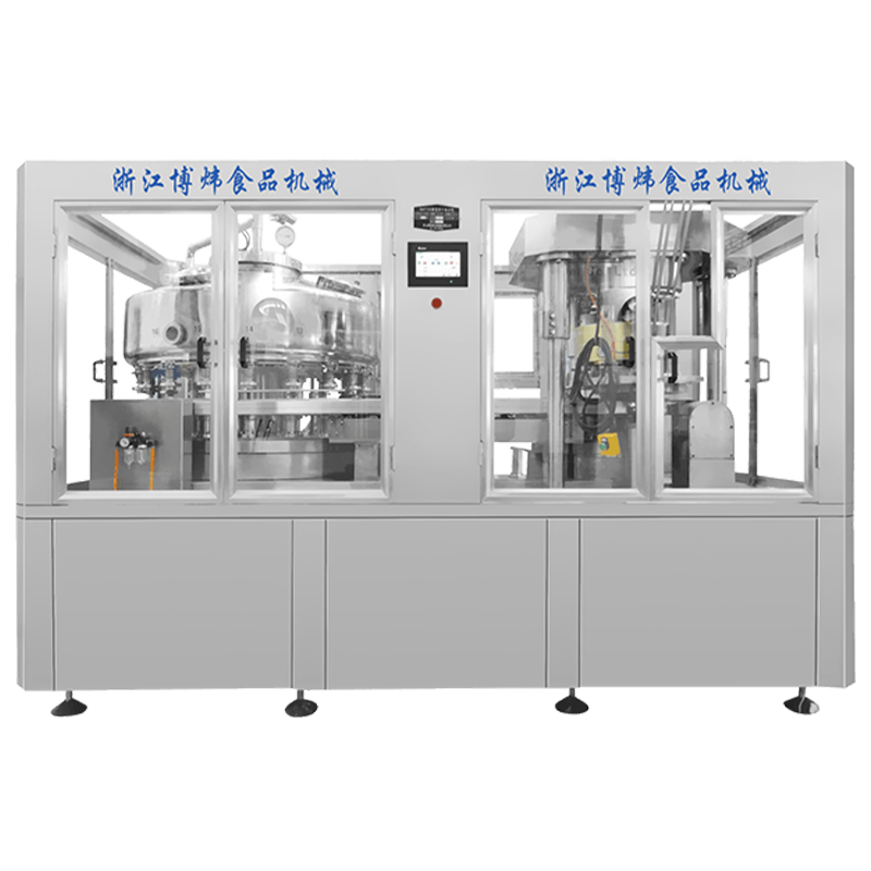 Can filling and sealing combination machine