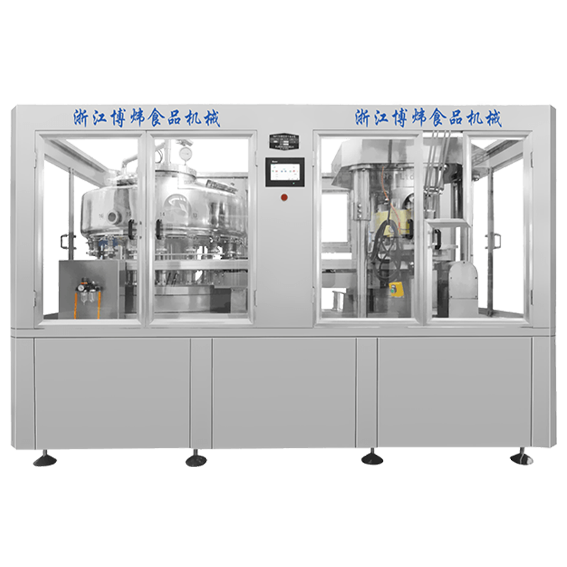 Can filling and sealing combination machine